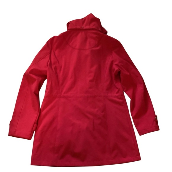 Nautica | Fleece Lined Coat with Hood Red, see description for size - Picture 14 of 14